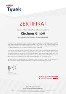 DPP Certificate PSA 2023 Kirchner b9e244f0 scaled