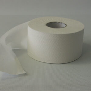 Toilettenpapier Mini-Großrolle 2-lagig, hochweiß