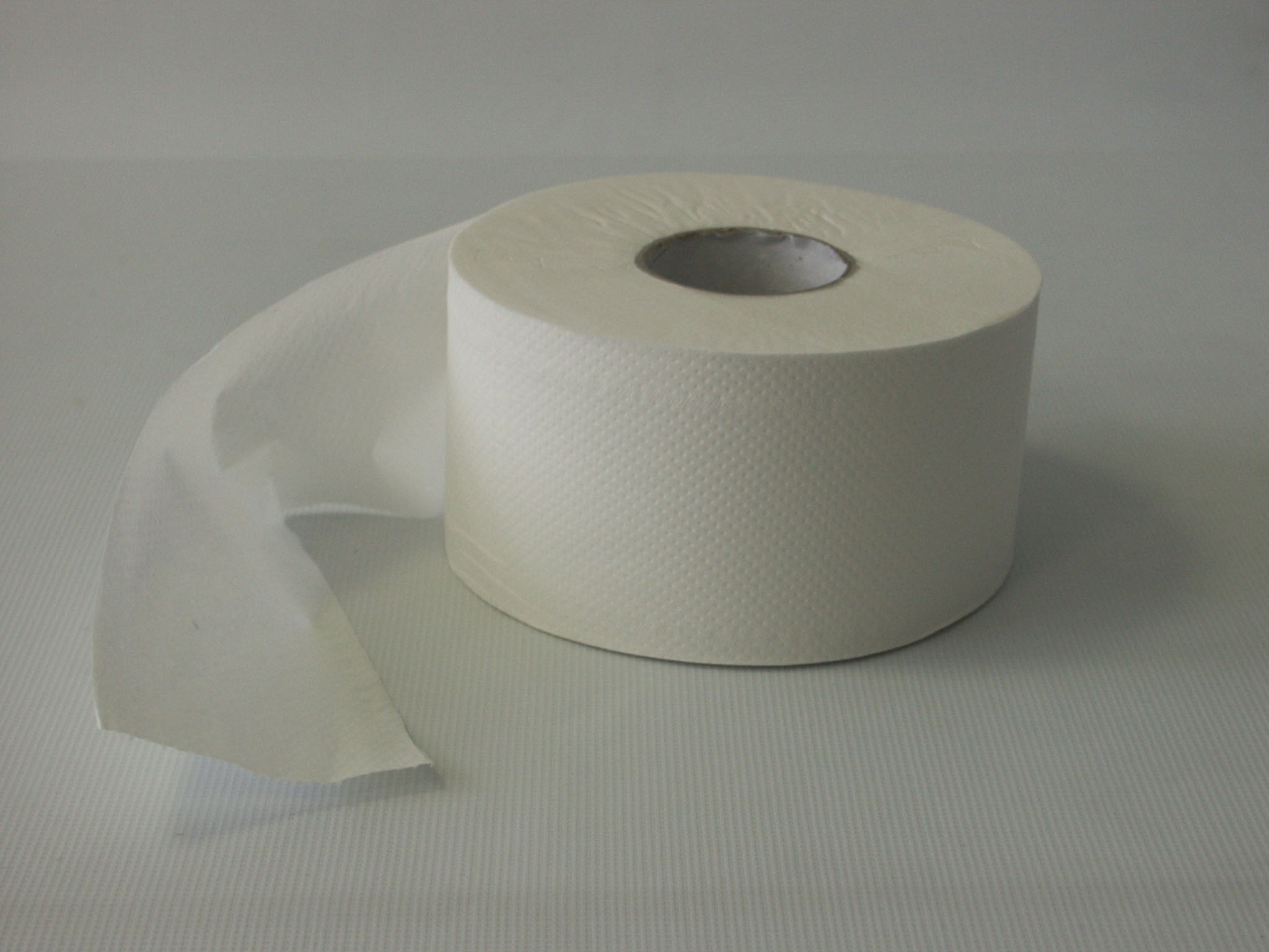 Toilettenpapier Mini-Großrolle 2-lagig, hochweiß