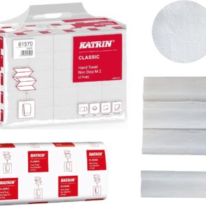 Falthandtuch Katrin Non Stop M2 2-lagig, weiß