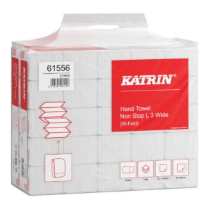 Falthandtuch Katrin Non Stop L3 3-lagig, weiß