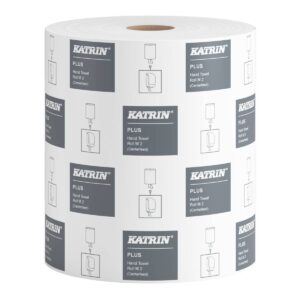 Handtuchrolle Katrin Plus M2 2-lagig, hochweiß
