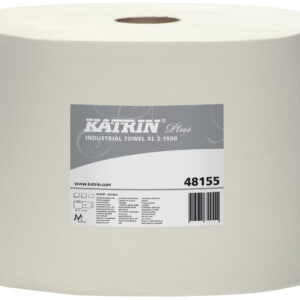 Putztuchrolle Katrin Plus XL2 2-lagig, weiß