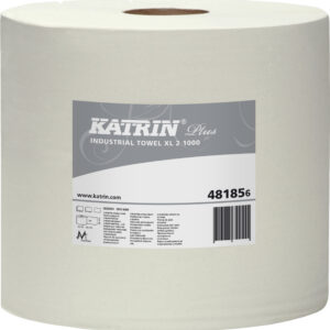 Industrie-Putzrolle Katrin Plus XL 2-lagig, weiß