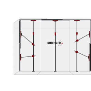 Staubschutzwand Komplett Paket