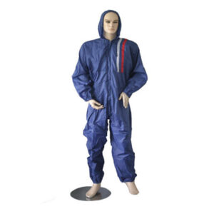 Lackieroverall Polyester, dunkelblau