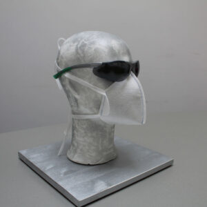 Waschbare Vliesmaske mit Silberionen