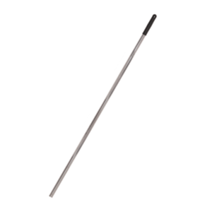 Aluminiumstiel 140x24 mm, mit Querloch