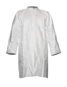 Tyvek® 500 Laborkittel mit Druckknöpfen und Taschen