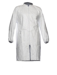 Tyvek® 500 Laborkittel mit Reißverschluss und Taschen